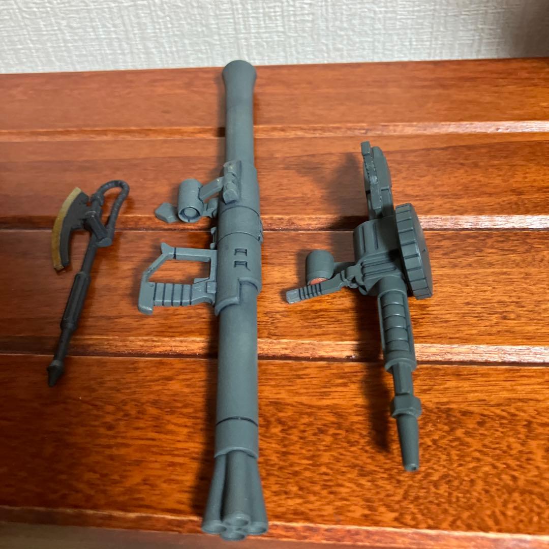 【ジャンク】MG ザクI：ランバ・ラル専用機、黒い三連星、旧ザク