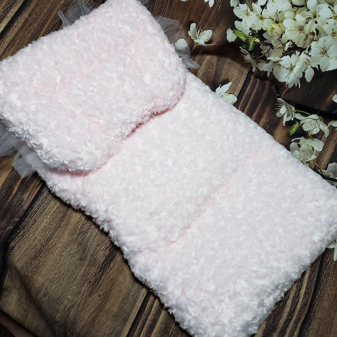 カートクッション　くるみ　あごのせクッション　ハンドメイド