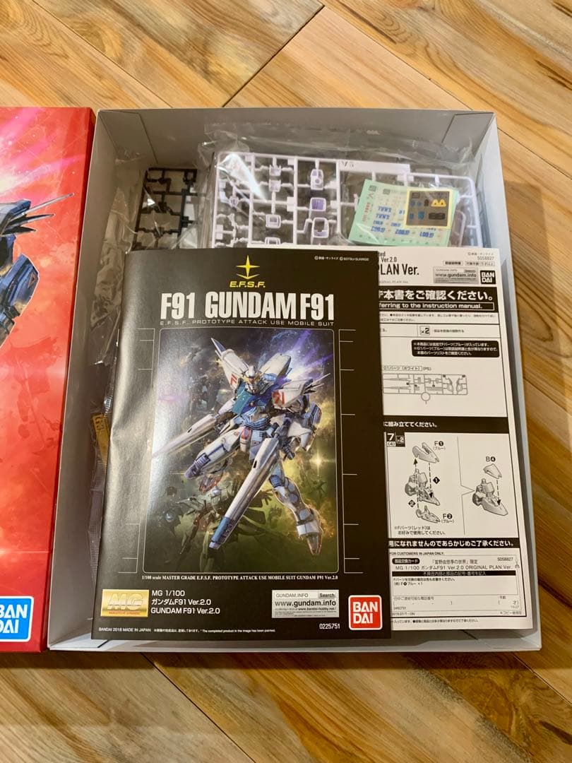 新品 富野由悠季の世界 限定 MG 1/100 ガンダムF91 Ver.2.0