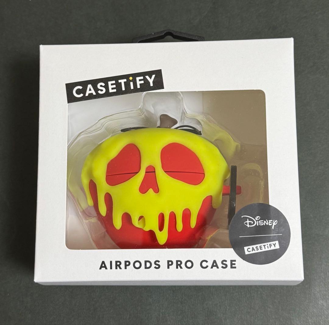 Disney CASETiFY ヴィラン AirPods Proケース 毒リンゴ