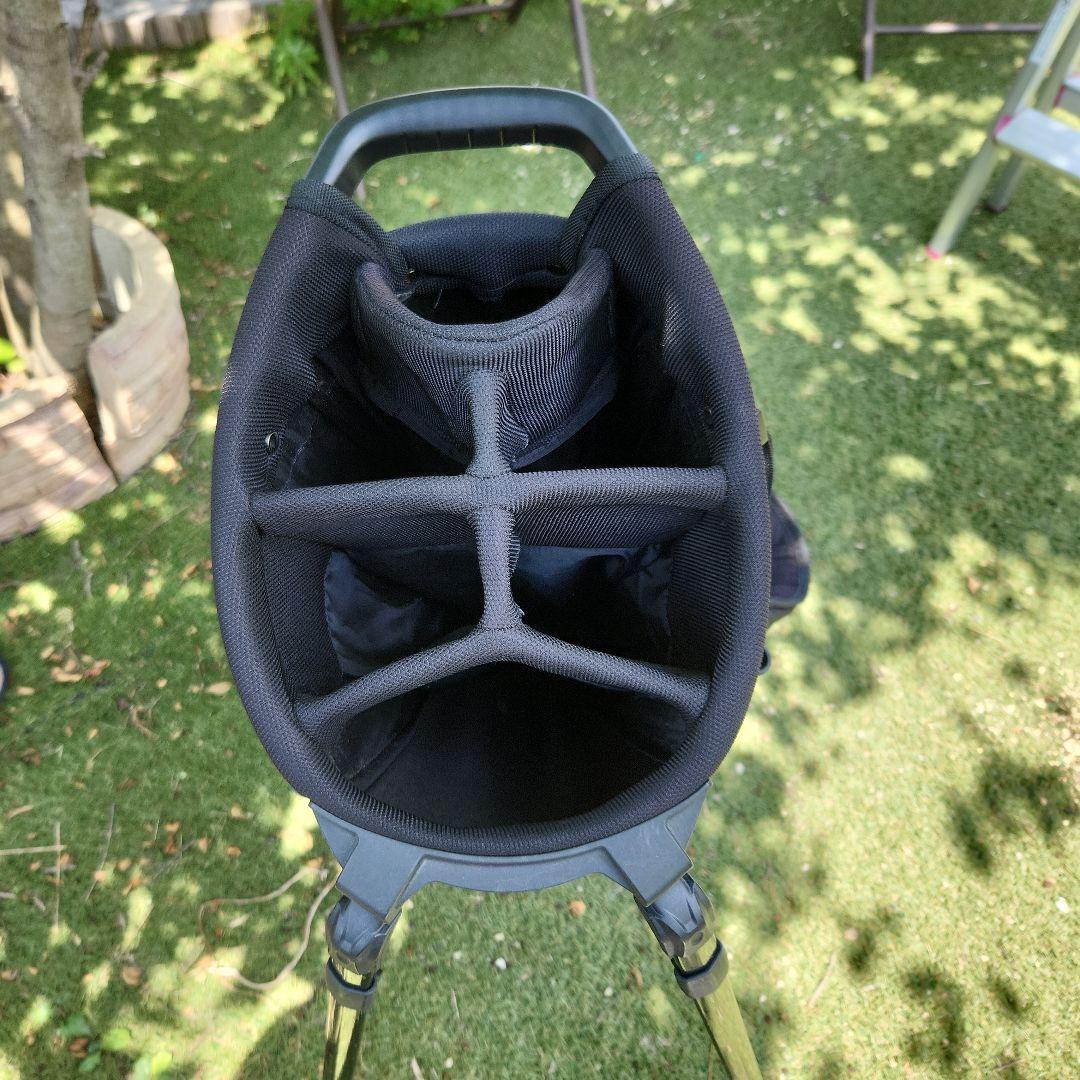 ミズノ　BR-D4 スタンド付きゴルフバッグ 黒