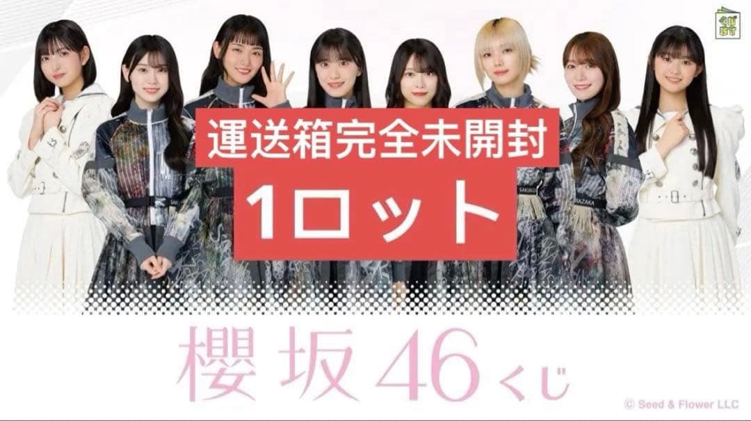櫻坂46くじ　1ロット