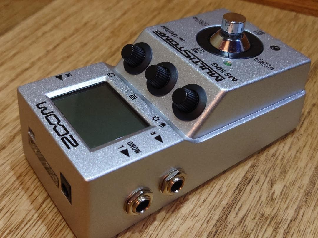 ZOOM MS-50G 高音質Mod ハイ落ち対策品 マルチエフェクター