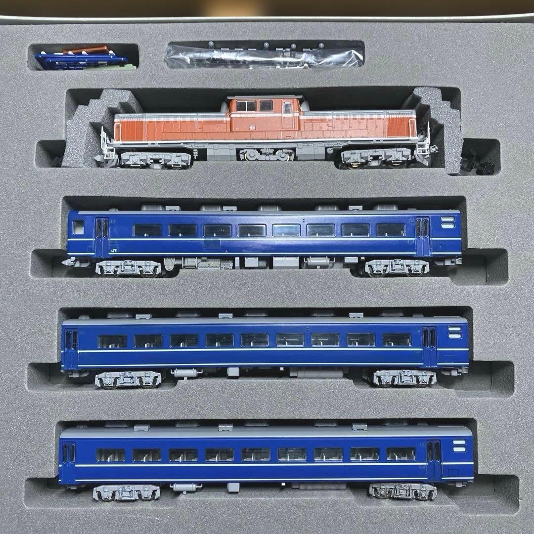 那*岡様 ジャンク　制作途中　TOMIX DD51＋14系客車　JR東海風