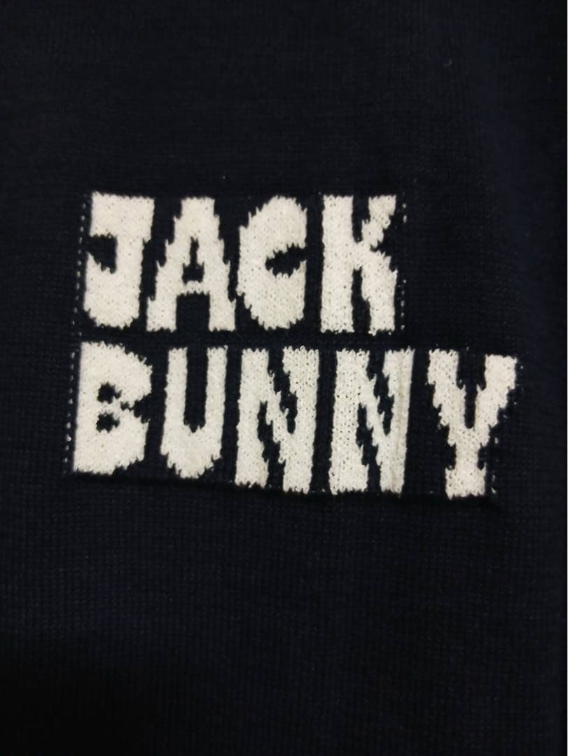 新品Jack Bunny(ジャックバニー)メンズクルーネックニットゴルフセーター