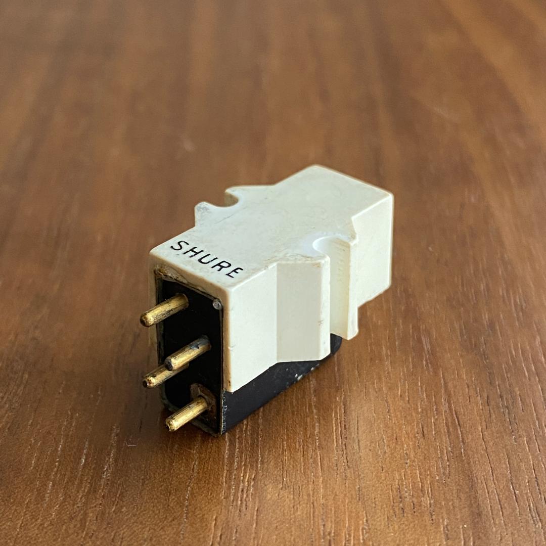 初期 Shure M44-5 白 カモメ 銀ラベル カートリッジ 動作確認済み③