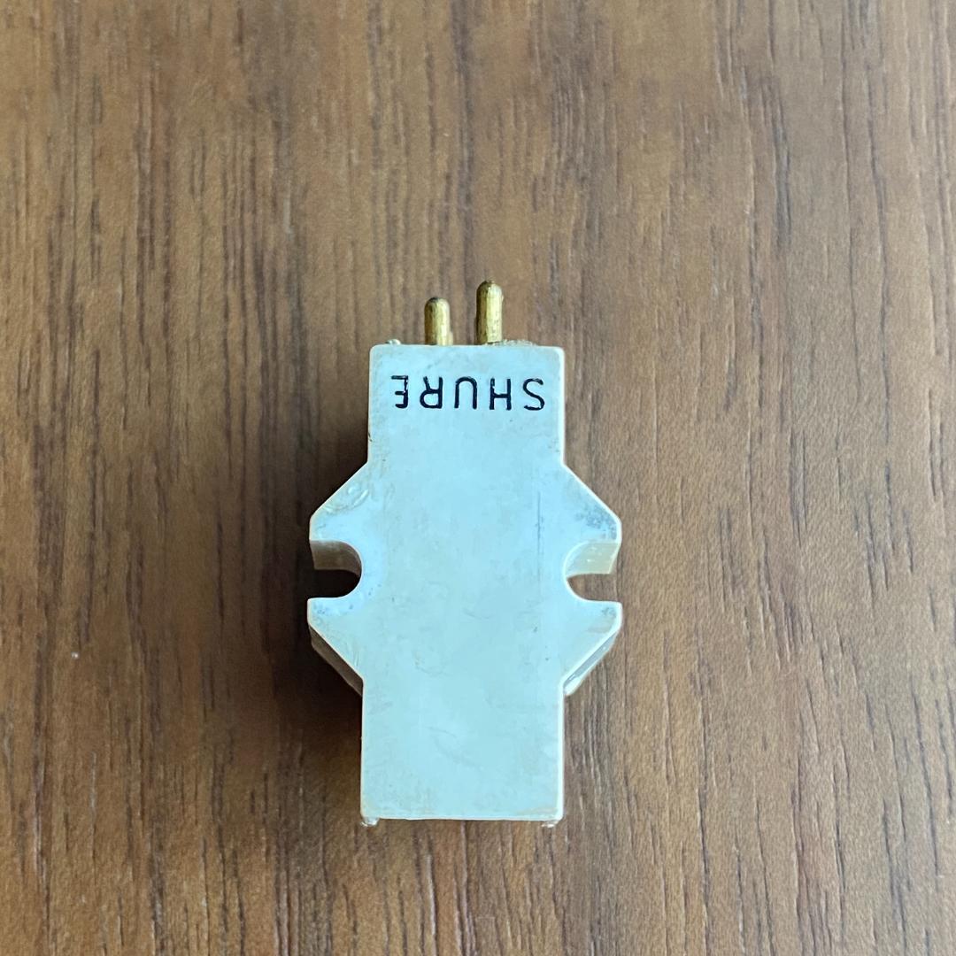 初期 Shure M44-5 白 カモメ 銀ラベル カートリッジ 動作確認済み③