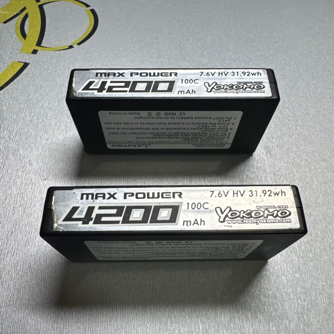 ヨコモ リポ バッテリー ビール　6個セット