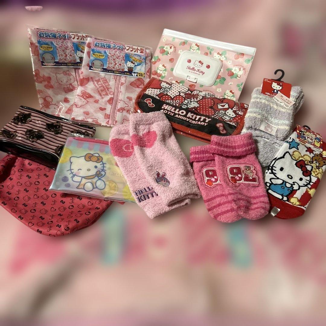 レトロ☆ハローキティ かわいいぬいぐるみ雑貨など♡まとめ売り‪☆レア