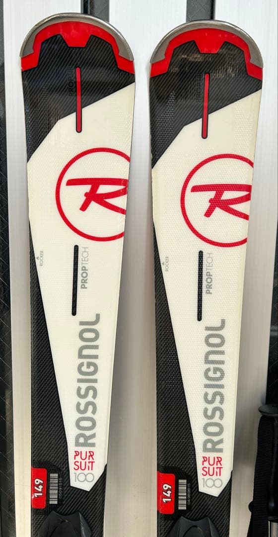 ロシニョール　パシュート100 149cm スキー板　ビンディング　ストック付