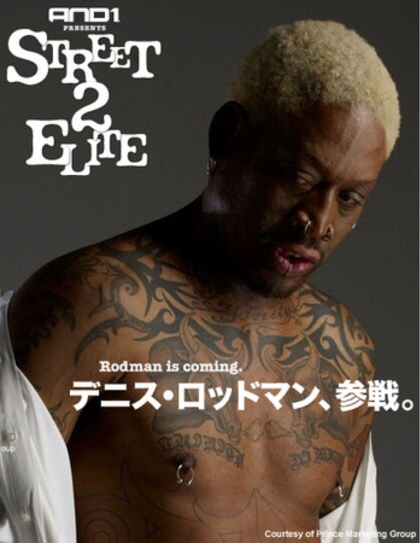 デニス ロッドマン　AND1 限定　ユニフォーム　サイン　新品未使用