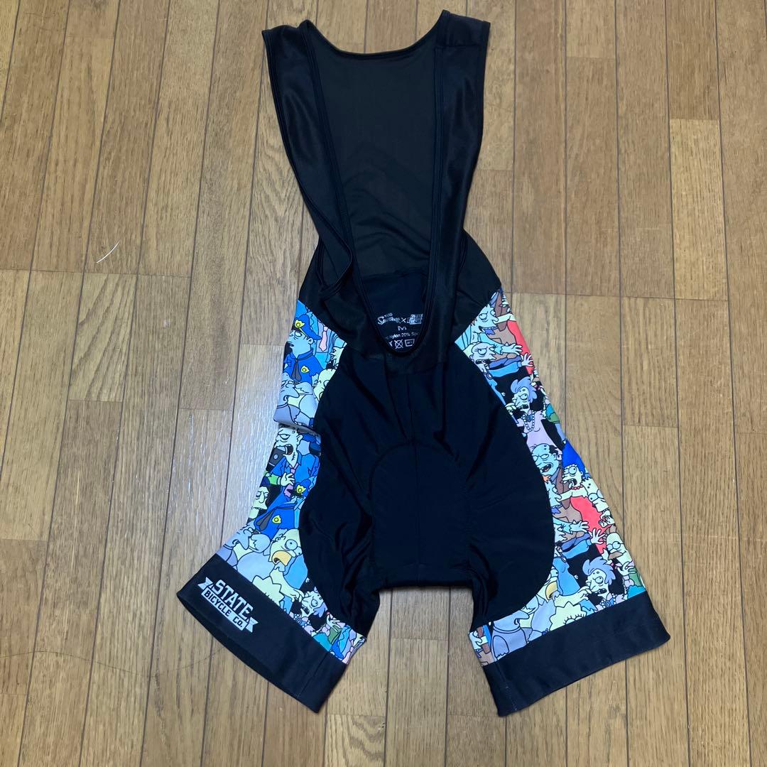 サイクルジャージ ザ・シンプソンズ x State Bicycle 上下セット