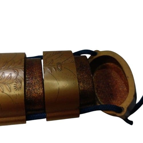 江戸時代 金蒔絵 印籠 「秋の草花図」