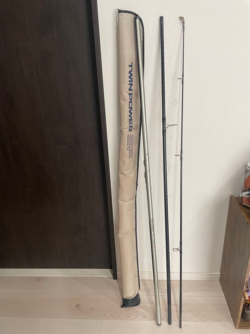 TWIN POWER SF 405AX 投げ竿 ロッドケース付き