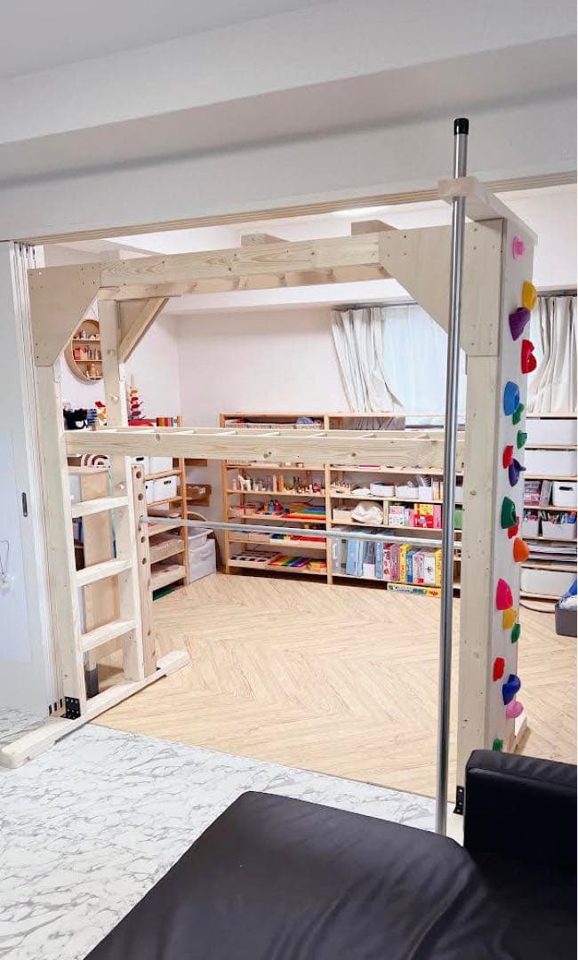 室内うんてい　知育うんてい　ボルダリング　鉄棒