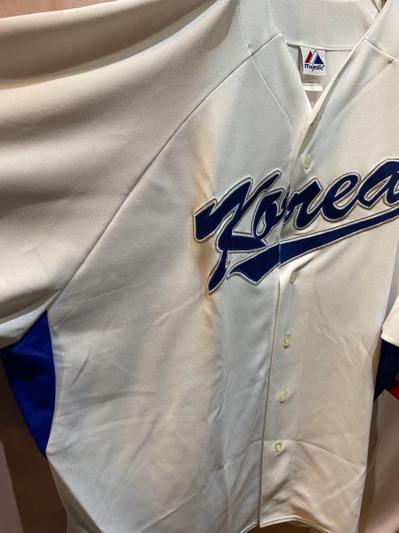 韓国代表　ユニフォーム マジェスティック WBC korea 2009 野球4X