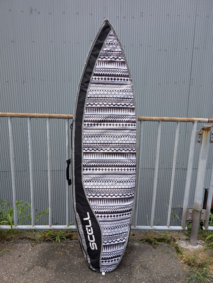 ショートボード　6,0　ケース、リーシュコード付き