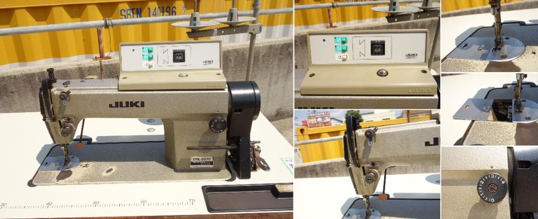 【中古】K▼ジューキ 工業用 ミシン 本縫い DDL-5570 (37098)