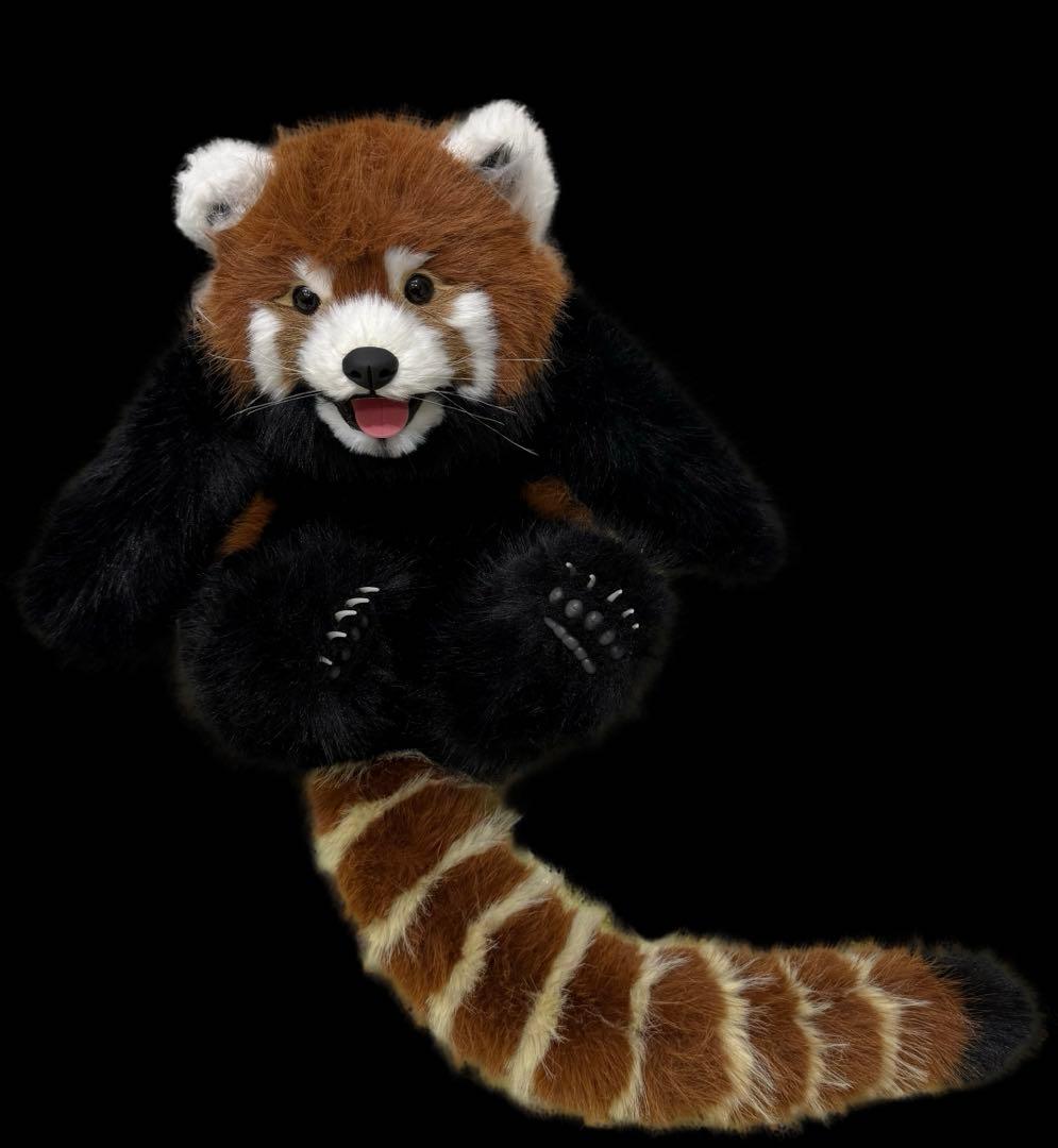 等身大 レッサーパンダ ぬいぐるみ 超リアル 重量感あり