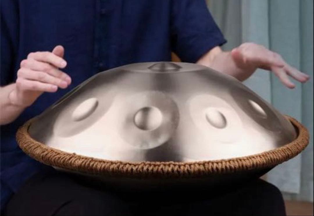 440Hz 10ノート ハンドパン スティールパン　スチールドラム　ハンドドラム