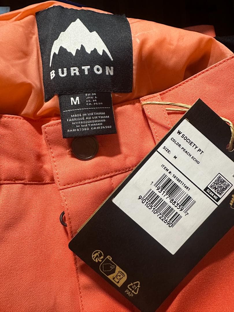ウィメンズ　Burton　ソサエティ　２Lパンツ