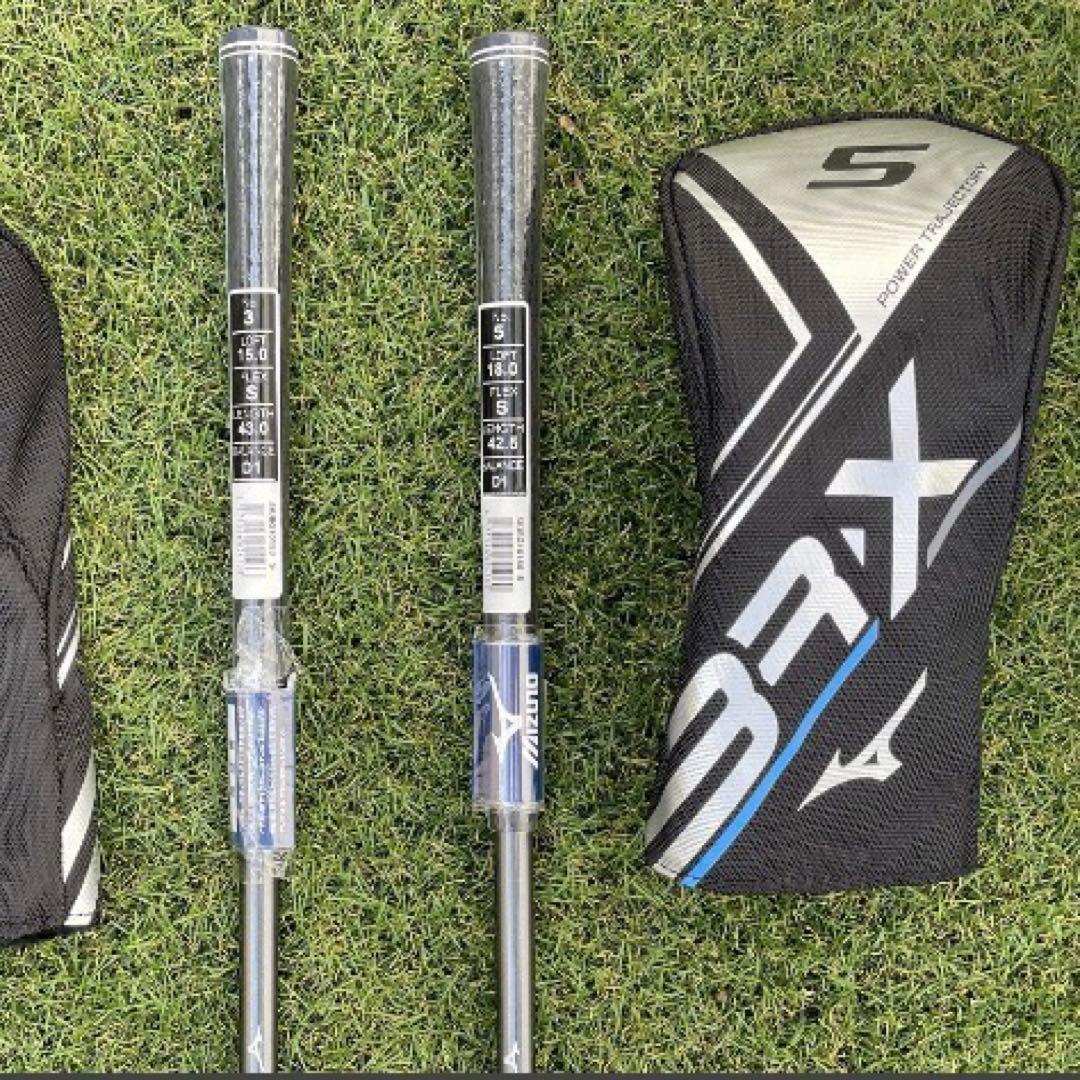 ミズノ BR-X フェアウェイウッド 3W 5W 2本セット S