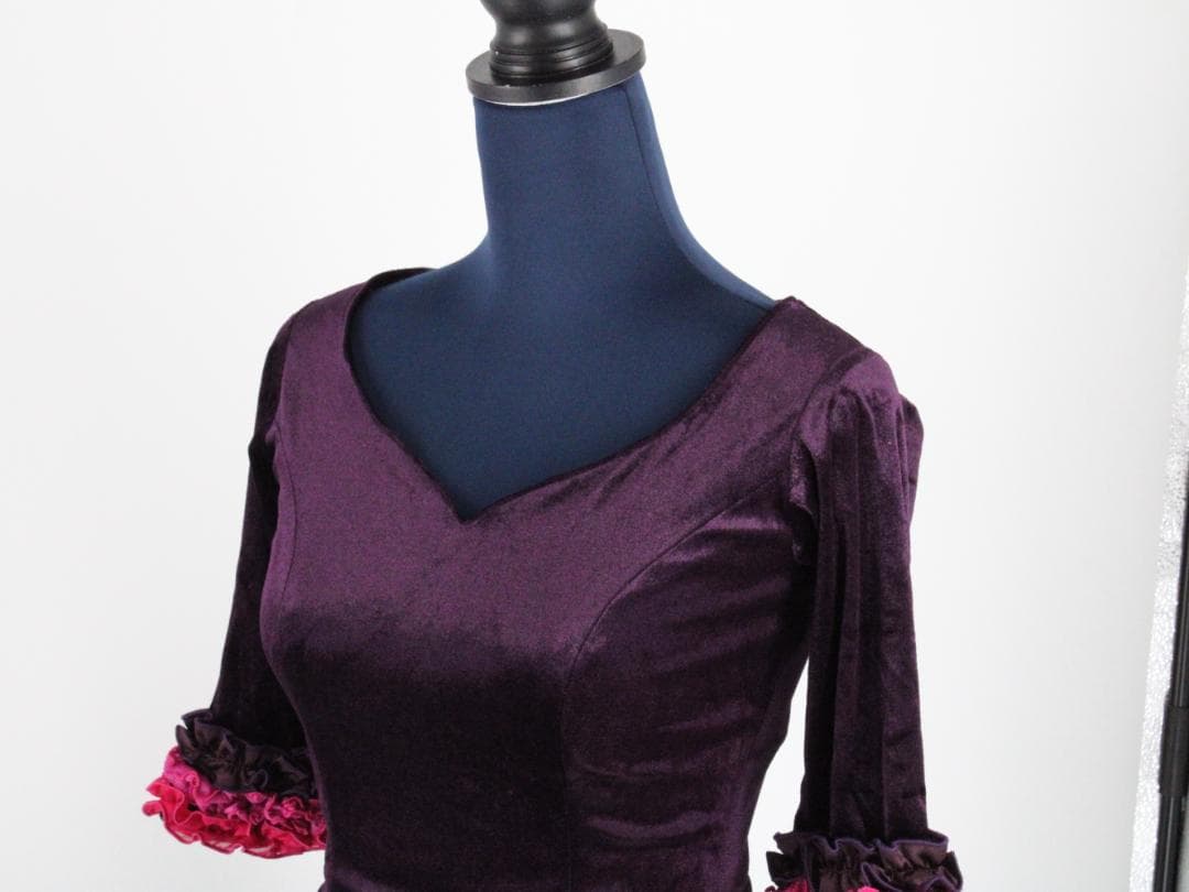 【美品高級フラメンコ衣装 ツーピース】SONIAJOHNES ソニアジョーンズ