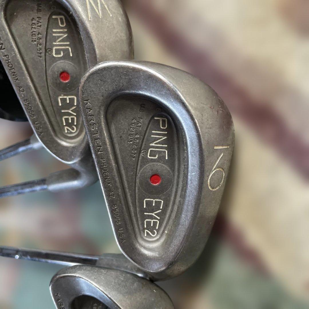 PING EYE2 アイアンセット 9本セット パター　ドライバー、スプーン。