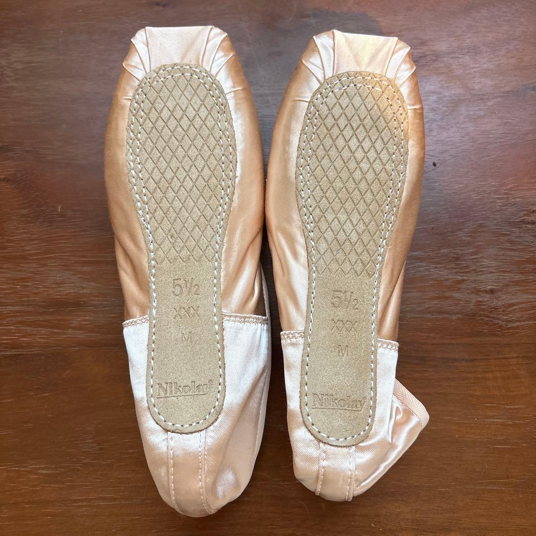 Nikolayトゥシューズ 3007proサイズ5 1/2 幅XXX 硬さM