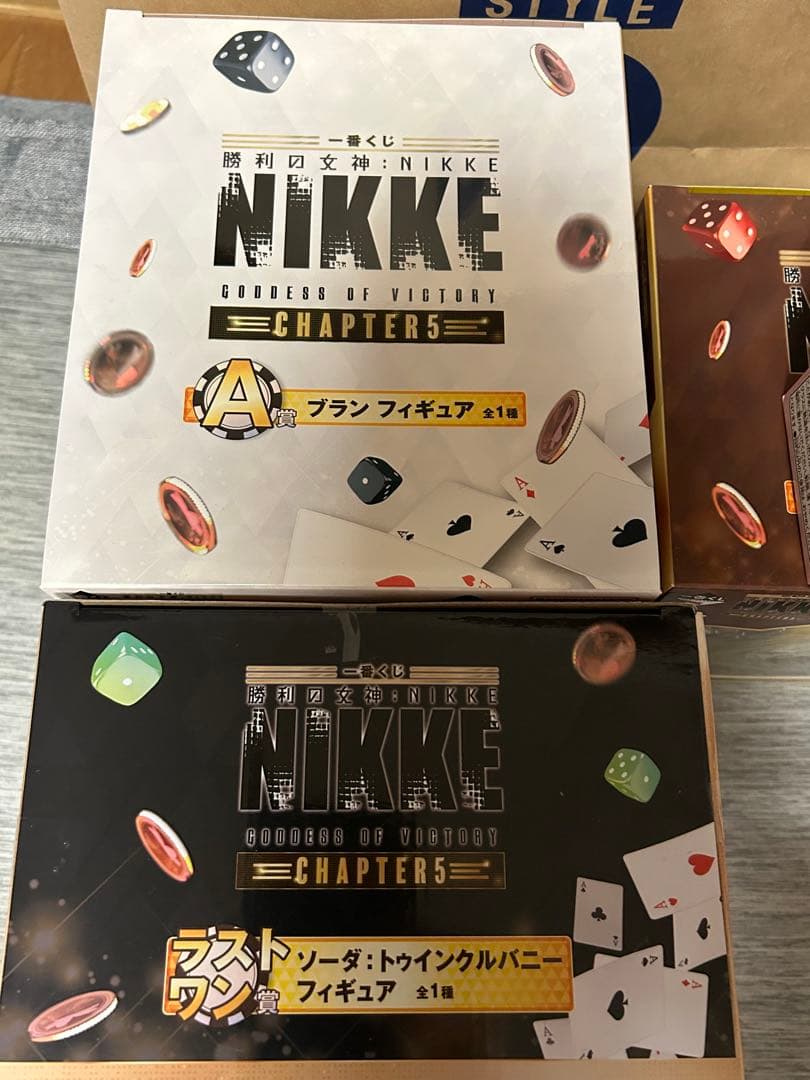 一番くじ 勝利の女神 ニケNIKKE AB賞 ラストワン賞　フィギュア3体セット
