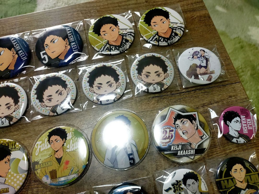 ハイキュー 赤葦京治 缶バッジ まとめ売り