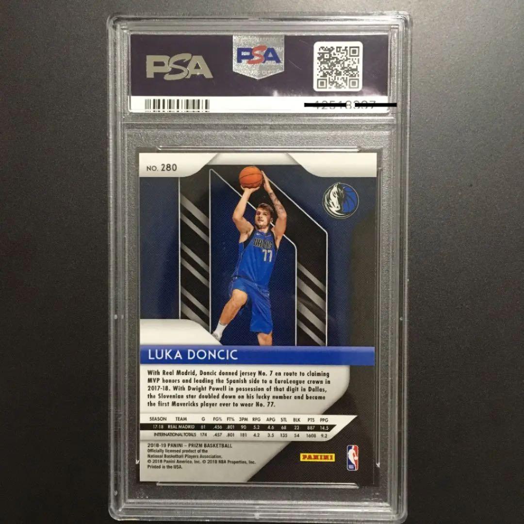 PANINI prizm DONCIC ドンチッチ  ルーキー PSA9 rc
