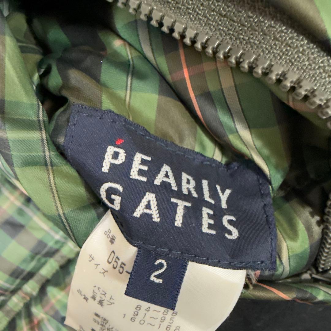 美品　PEARLEY GATES パーリーゲイツ　2WAY リバーシブルダウン