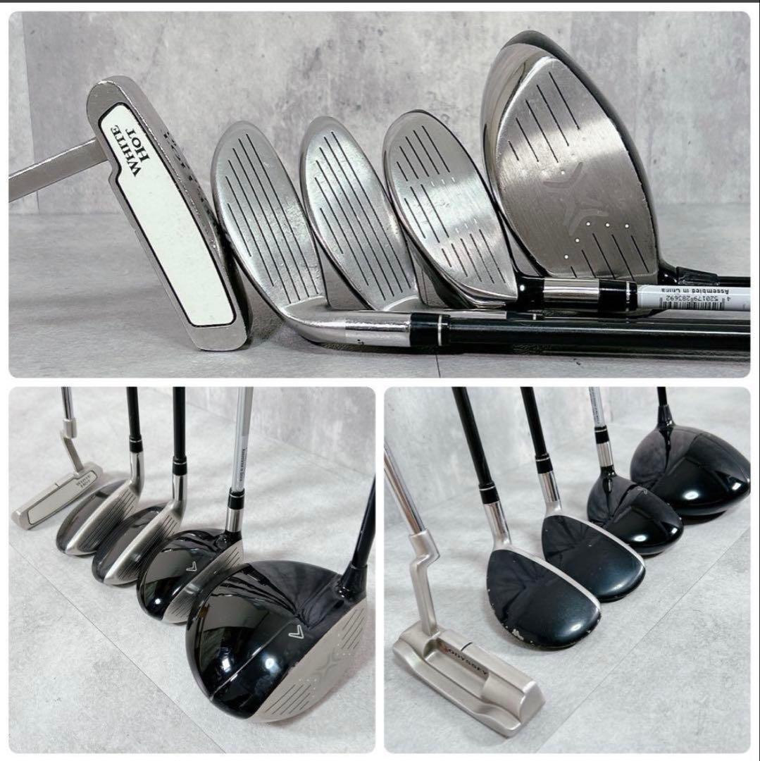 V229 キャロウェイ メンズ ゴルフ クラブ セット 14点 HONDA 黒