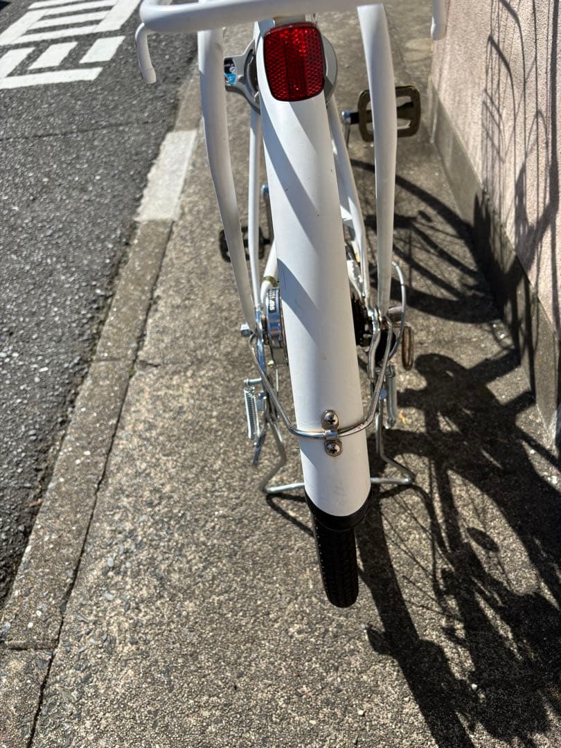 自転車　シティサイクル　白　26インチ　子ども　【福岡市直接受け取り希望】