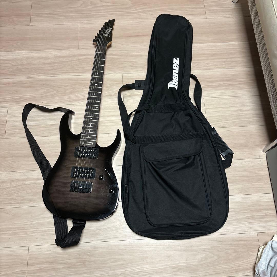 Ibanez Gio 七弦エレキギター (ケース付き)