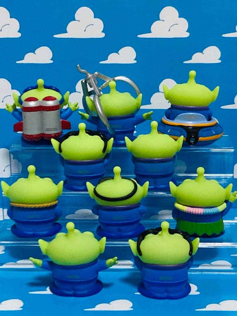 トイストーリー　エイリアン　ソフビ　リトルグリーンメン ソフビ　ピクサー