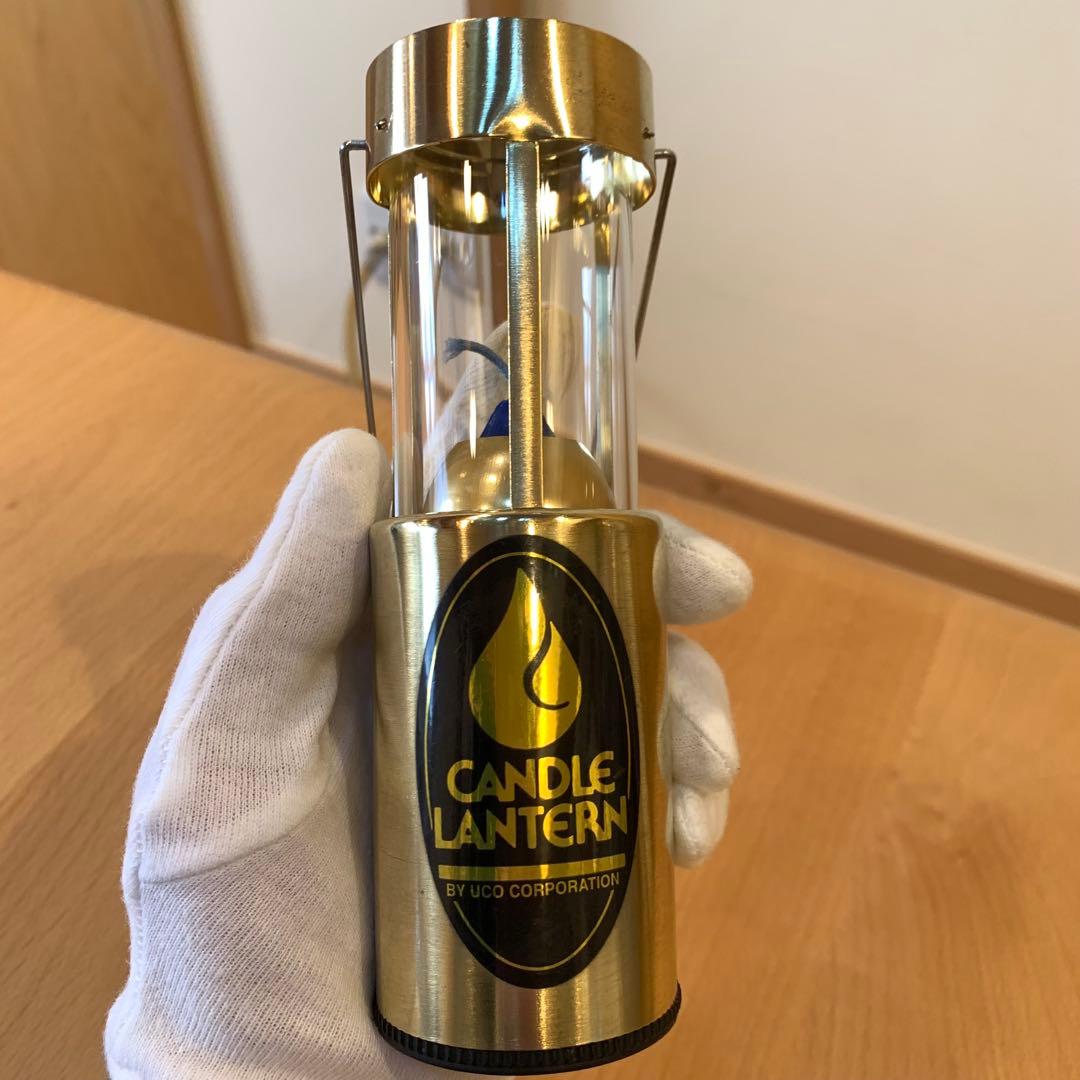 ★希少な旧ロゴ★【真鍮】UCOキャンドルランタン