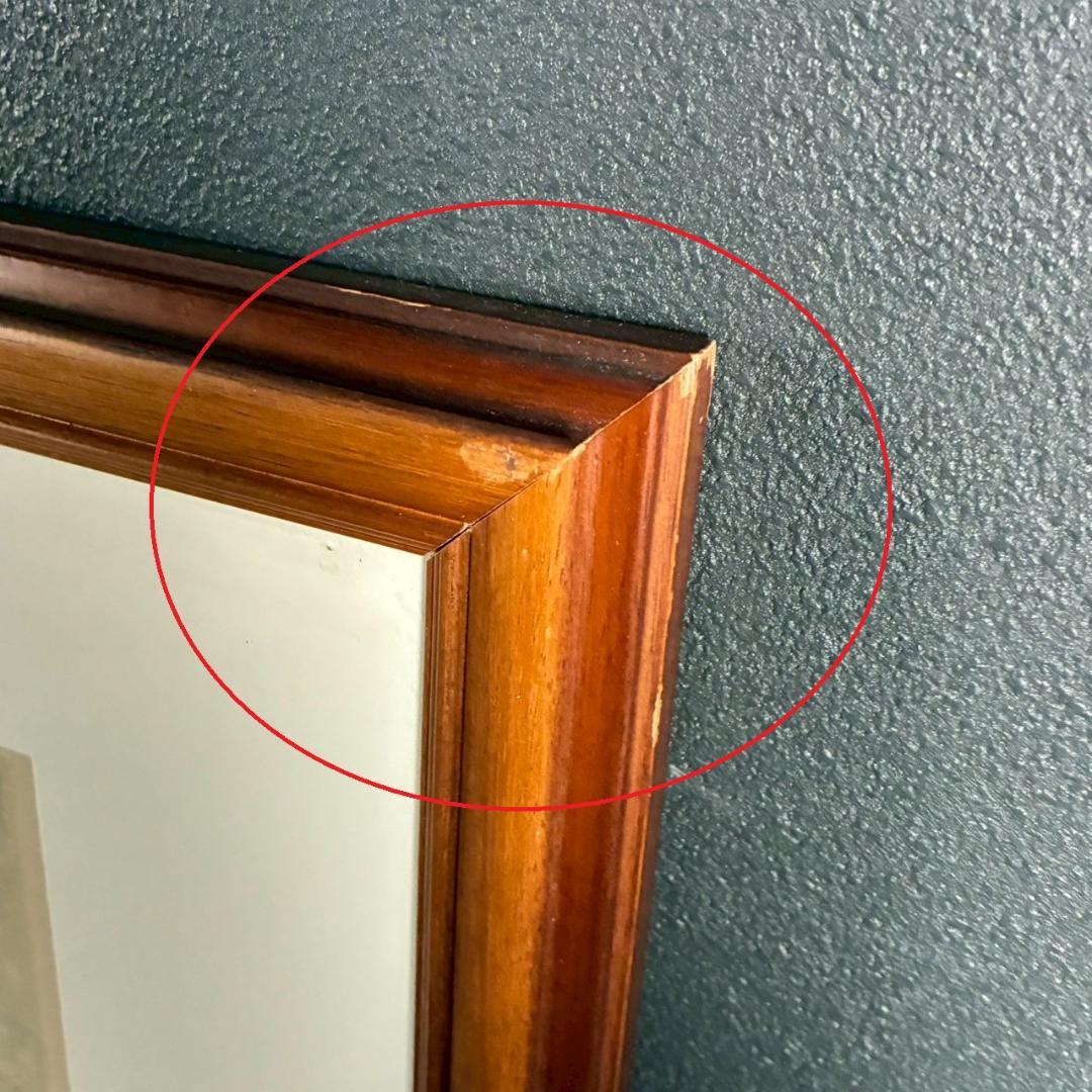 ジャン・ジャンセン「木立」樹木 リトグラフ 大作 直筆サイン入り フランス