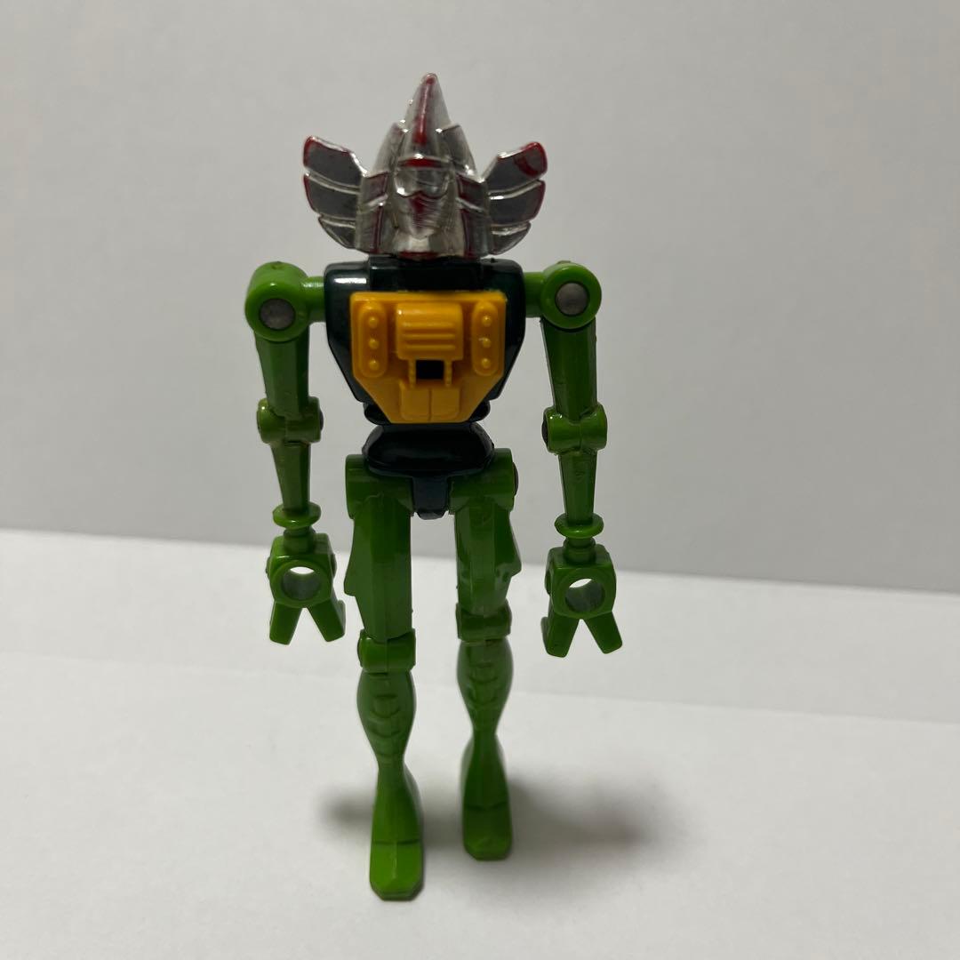 昭和レトロ　ミクロマン　アクロイヤー　レーシングタイタン　フィギュア　旧タカラ