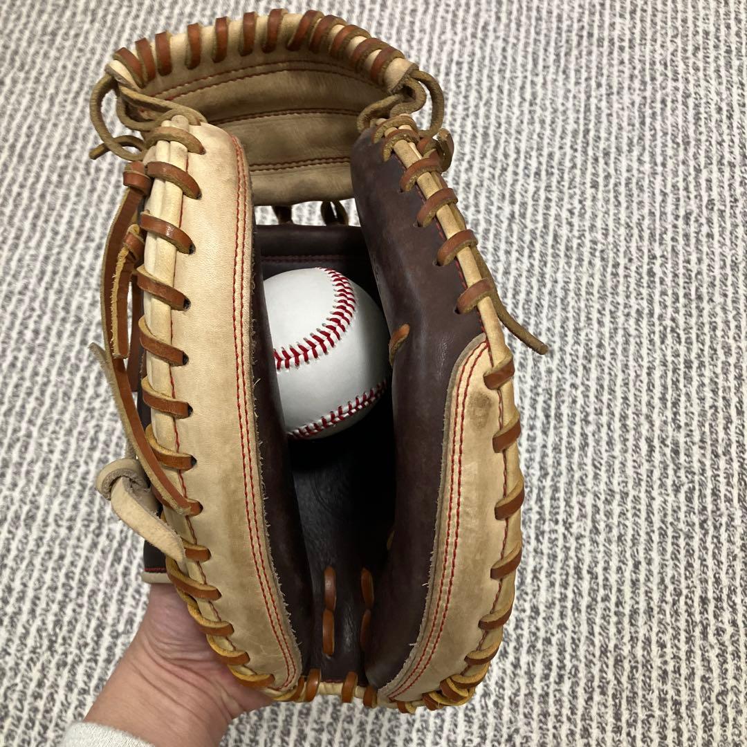 【型付け済み】久保田スラッガー 軟式 キャッチャーミット036型