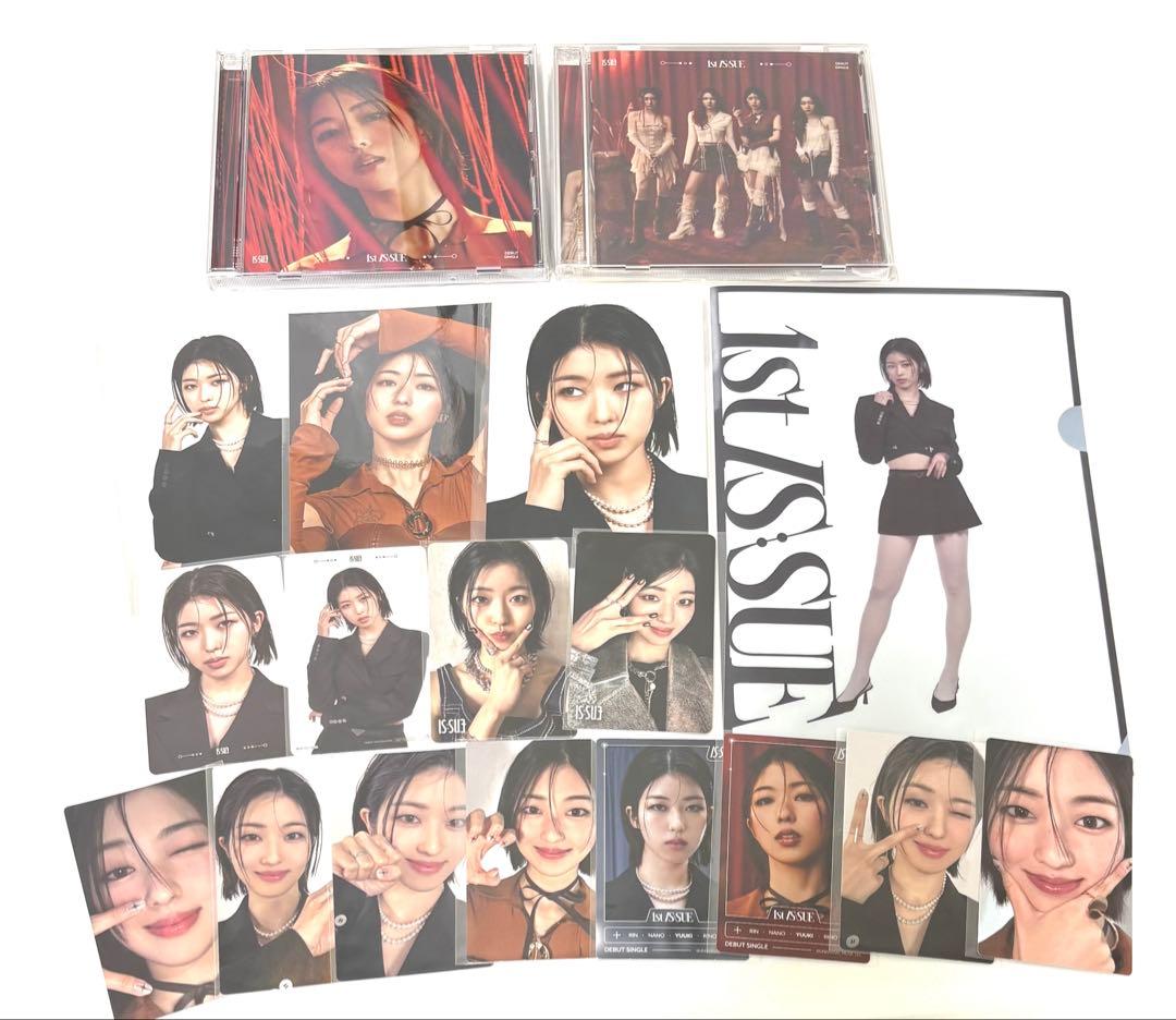 IS:SUE 優希 CONNECT CD トレカ 生写真 コンプセット ラキドロ