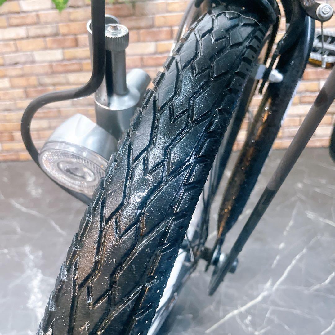 【21】子供用自転車 子供車 DRIDE ブルー 20インチ 外装変速付き