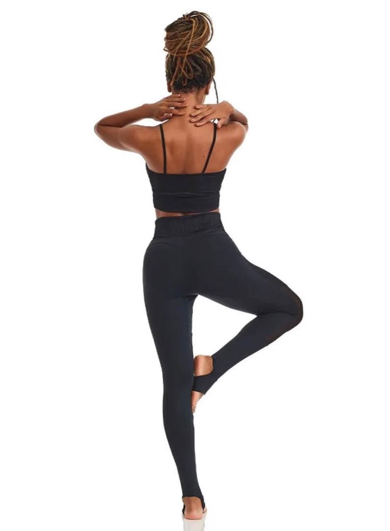 CAJUBRASILヨガウェアブラック・ペトロリウムブルーセットアップ×2新品