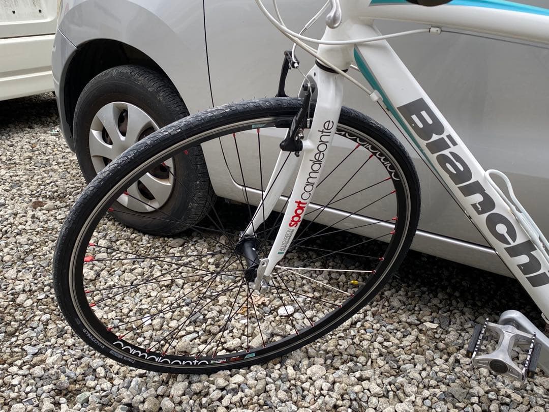 Bianchi sport camaleonte クロスバイク ホワイト