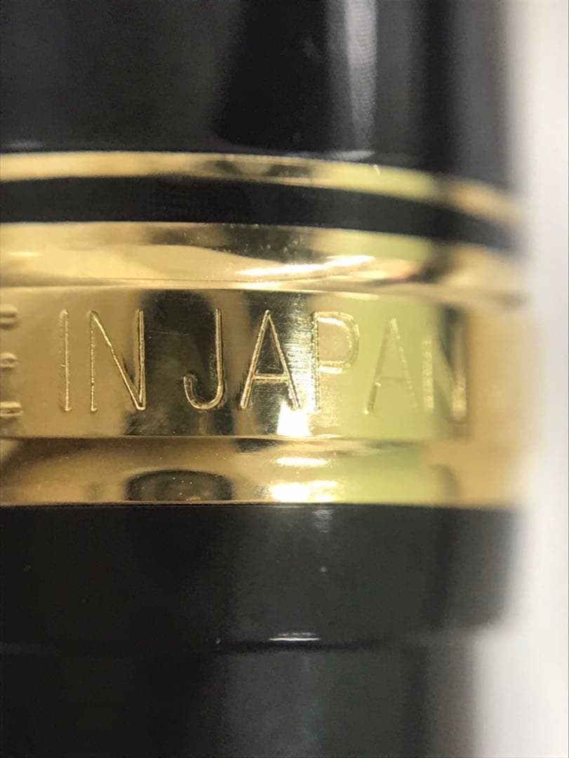 K14ペン先の黒い万年筆 2本セット