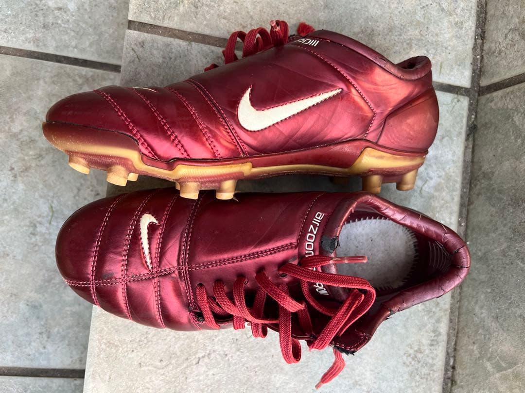 Nike air zoom total 90 赤 スパイクシューズ25.5