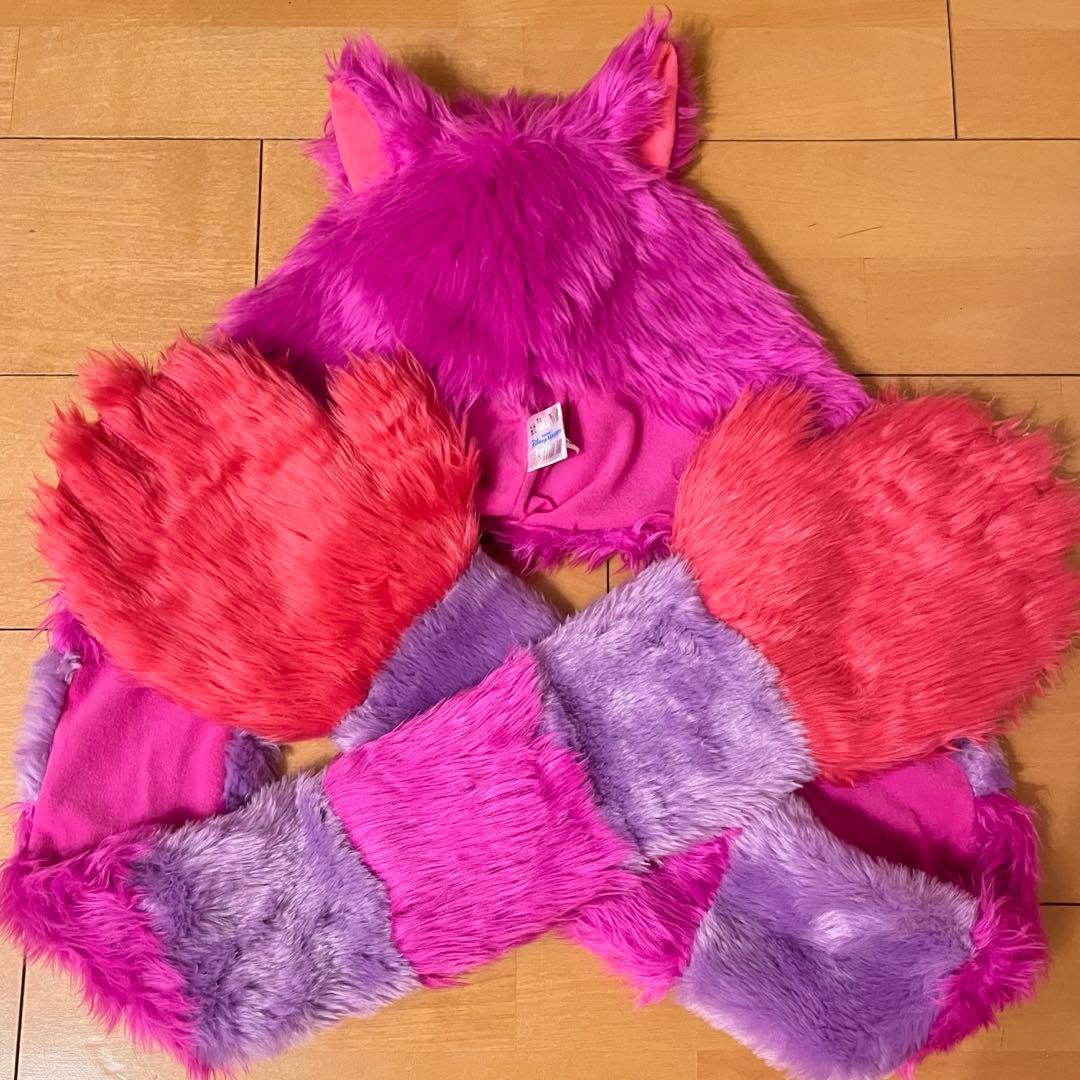 ディズニー チェシャ猫 マフラーファンキャップ