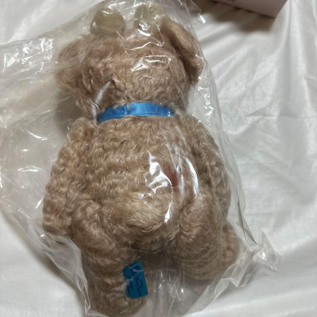 2点　シュタイフ　ダッフィー　シェリーメイ ぬいぐるみ　ディズニー　クリスマス