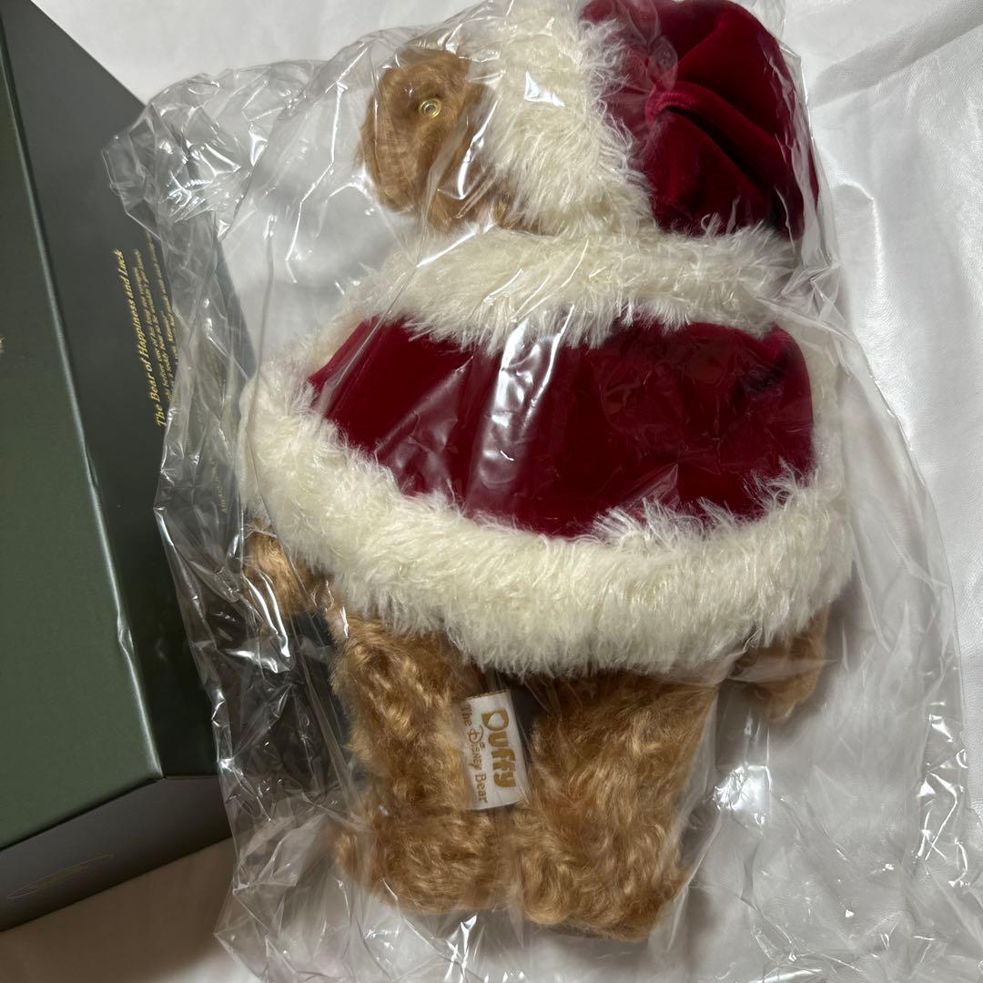 2点　シュタイフ　ダッフィー　シェリーメイ ぬいぐるみ　ディズニー　クリスマス
